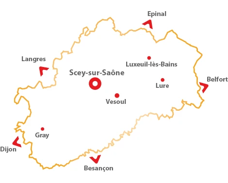 Carsana intervient dans toute la Haute-Saône et les départements limitrophes